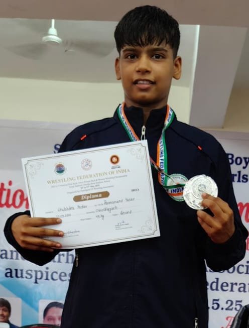 रतनपुर की बेटी सुभद्रा ने राष्ट्रीय कुश्ती चैंपियनशिप में जीता सिल्वर मेडल 